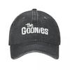 New Spring Autumn Men The Goonies TV Series Baseball Cap Hip Hop Baseball Hat Sports Washed Washed 100% Cotton Cap Hats