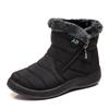 2025 New Snow Women Boots Comfortable Women's Boots Waterproof Women Shoes Zipper Shoes Woman Soft Fur Women's Winter Boot Botas