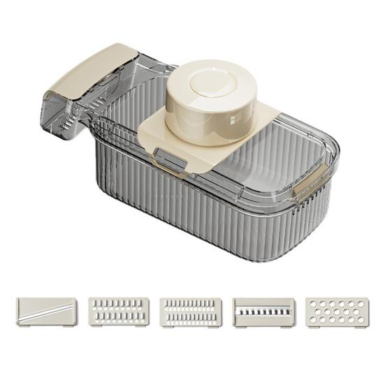 Fruit And Vegetable Chopper Stainless Steel Food Cutter Slicer Multifunctional Veggie Chopper