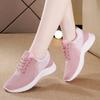 Fashion Women Shoes Breathable Fly Weave Casual Shoes Lace-up Platform Shoes Women Fashion Sport Shoes Zapatos De Mujer 2024