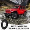 10x Auto Engine Oil Drain Plug Gaskets For Ford Mazda Volvo Jaguar Landrover Oil Pan Screw Washer Rubber Washer Gasket