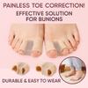 1Pcs Silicone Toe Spreader Separator Bunion Hallux Valgus Corrector Thumb Finger Correction Straightener Foot Care Tool