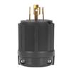 4 Prong Industrial Plug Brass Contacts Locking Male Plug Connector US Standard 120/208V 20A