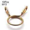 10Pcs Air Tubing Hose Clamp Assortment Kit Spring Hoop  Fuel Tube Water Pipe Motorcycle Scooter