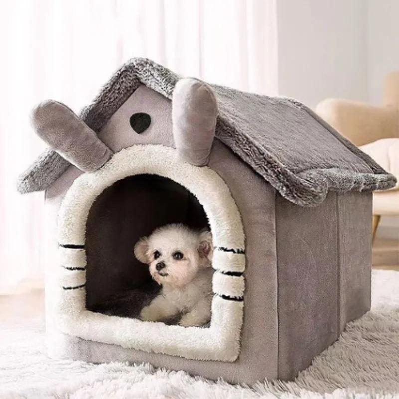 Cats and Dogs House Small Dog House Dismantleable Washable Four Seasons Pet Supplies