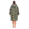 Keanu Unisex Adult Camouflage Fleece Sherpa Lined Oversized Blanket Hoodie
