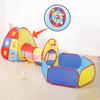 IMBABY 3 In 1 Baby Playpen For Children Indoor Toddler Foldable Playground Portable Infant Play Yard Tent Tunnel Without Ball