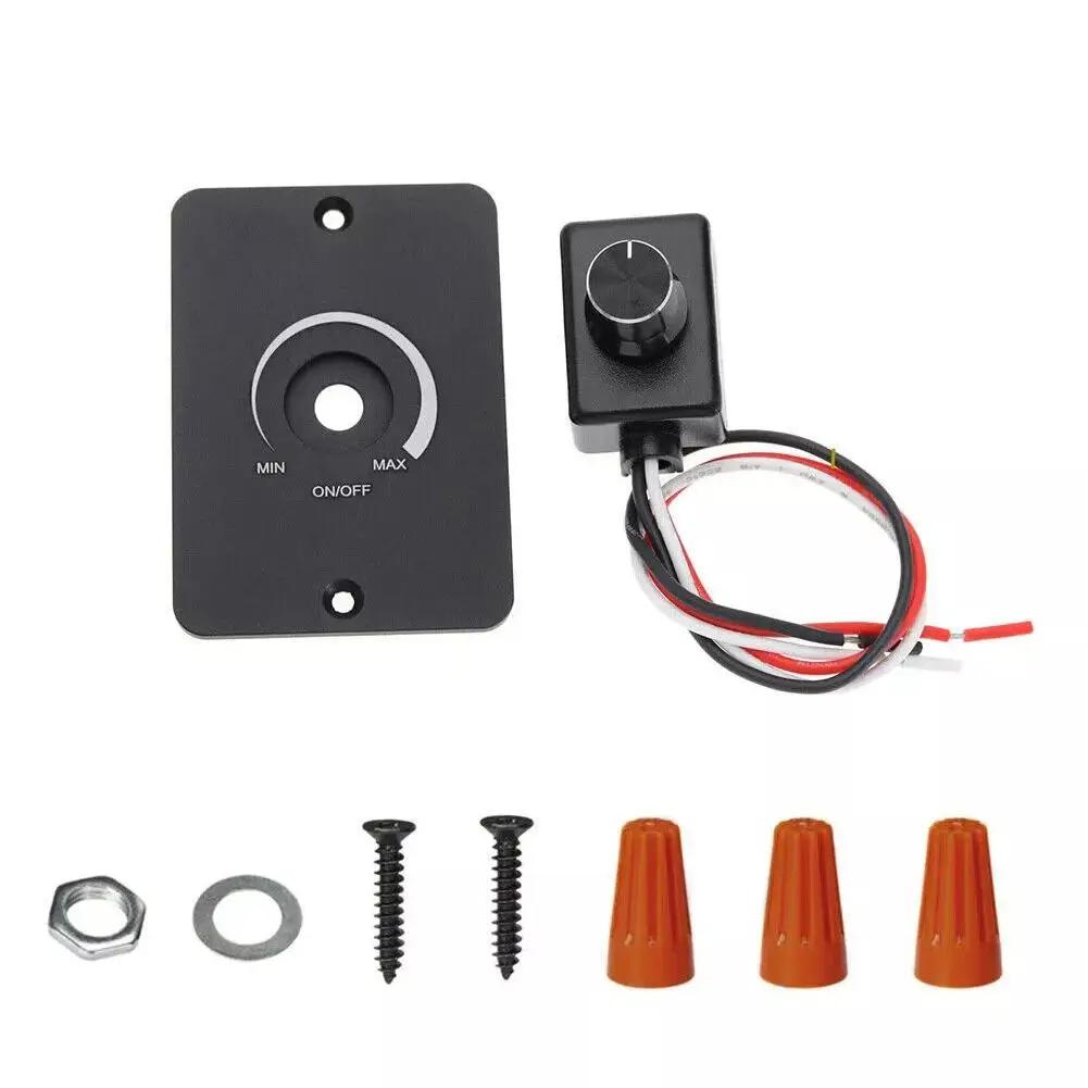 LED Accurate Dimmer Control Switch DC 12V 5A PWM For Campervan Motorhome Adjustable Brightness Controller Switch Lamp O7I9