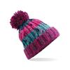 Beechfield Womens/Ladies Corkscrew Pom Pom Beanie