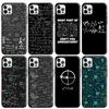 Science Math Physics Formulas Phone Case For Apple iPhone 13 11 Pro Max 12 Mini X XR XS Max 8 7 Plus SE 2020 Cover Shell
