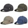 Wash Cotton Vintage Dad Hat Sun Protection Streetwear Hats Low Profile Cap  for Women Men Couple