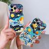 Cute Cartoon Pattern Cream Texture Casing Wavy Edge Soft Silicone Cover Phone Case for Xiaomi Redmi