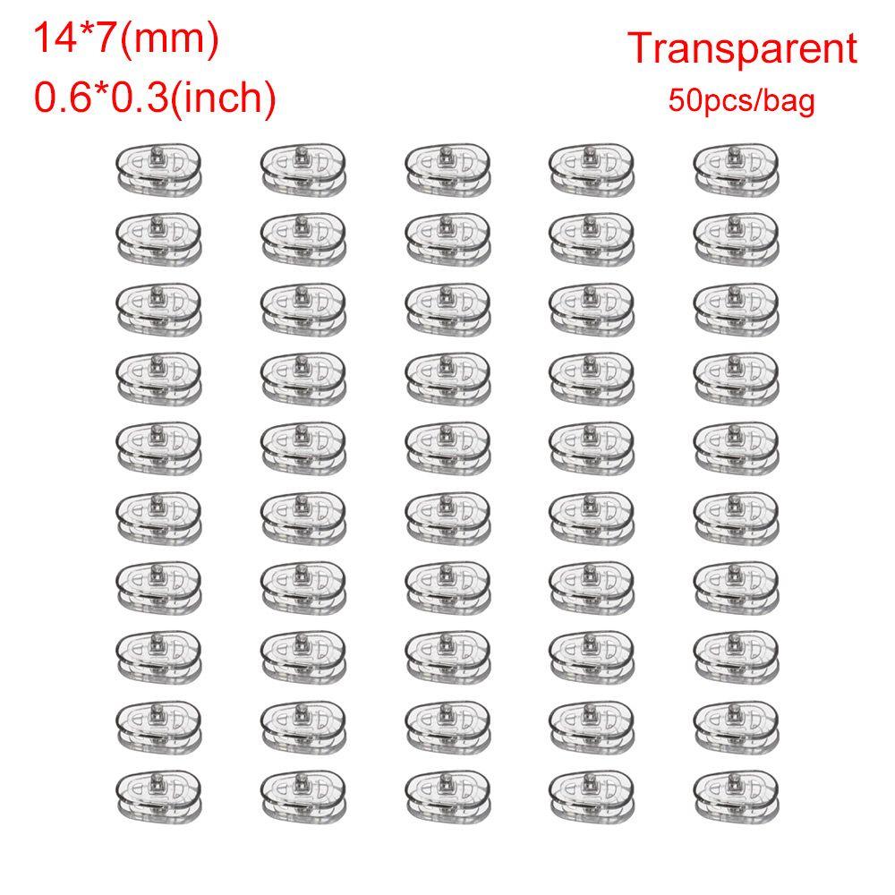 Safety Push-In Anti-Slip Eyewear Accessories Eye Care Tools Silicone Nose Pads Glasses NosePads