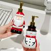 Cartoon Fun Santa Soap Dispenser Bottling Home Bathroom Bathroom Hand Sanitizer Pressing Bottle Decorations
