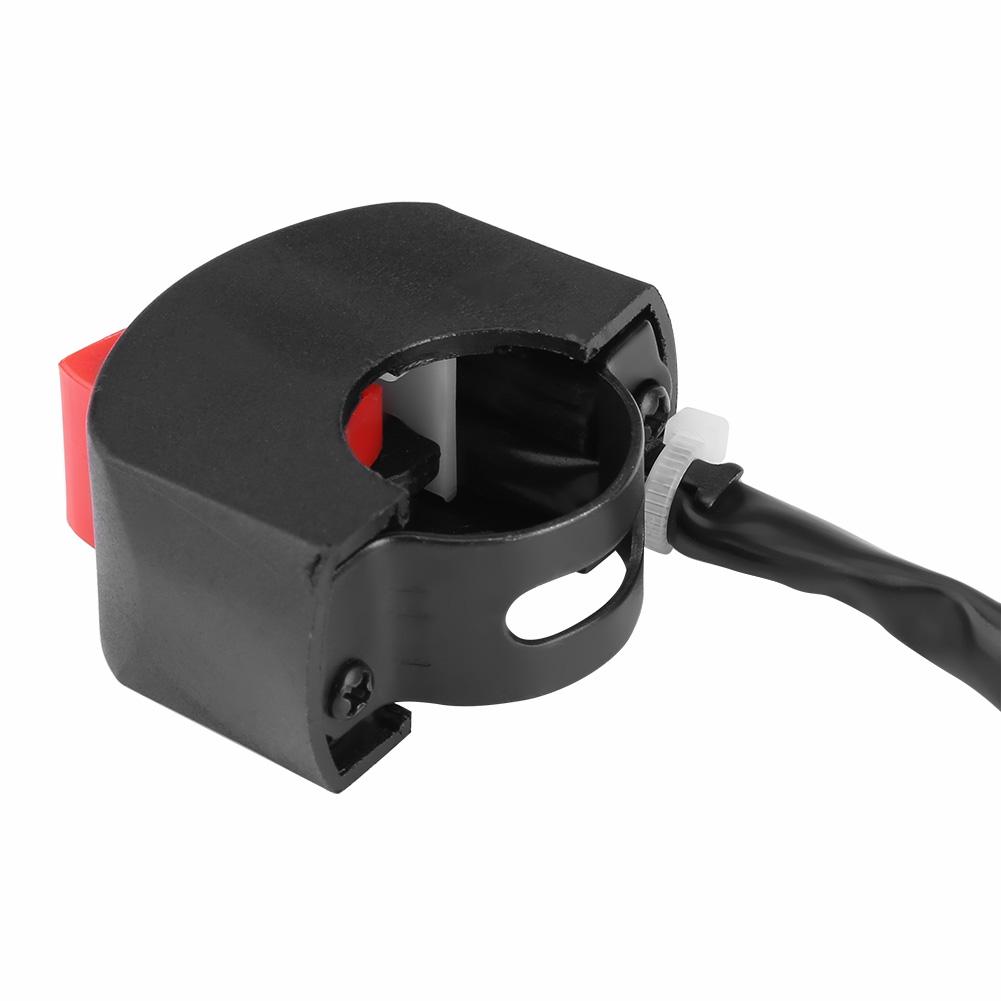 22mm 7 8 Universal Motorcycle Handlebar Switch Headlight Fog Light Switch W ON OFF Button