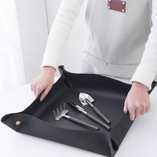 Plant Repotting Mats Foldable Wear-resistant Oxford Cloth Plant Transplanting Mat for Home