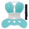 Ergonomic Lumbar Support Chair for Floor Seat Ventilation Holes Soft Cushion Lower Back Support
