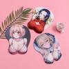 Cute Sexy Girl Silicone 3d Mouse Pad Anime With Wrist Rest Support Opie Ergonomic Non Slip Creative Anime Mouse Pad