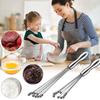 2 Pcs Mini Whisk Mixer Stainless Steel Balls 10 Inch and 12 Inch Whisk Manual Whisk Mixer
