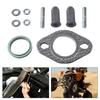 For GY6 Engine Exhaust Pipe Screw Kit with Gasket and Nut for Scooters