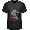 This Is Sparta. Fashion Spartan Helmet Printed T-Shirt. Summer Cotton Short Sleeve O-Neck Mens T Shirt New S-3XL