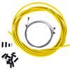 Bike Brake Shifter Cable Housing Set Brake Line Tube Kits Cycling Accessories(yellow)