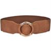 Elastic Women's Dresses Belts High Quality Stretch Wide Belt Corset Women Waist Belts Trend Gold Circle Buckle Waistband DT072