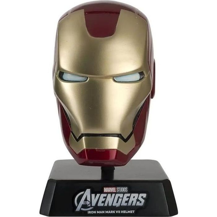 Figurine Casque - EAGLEMOSS - Iron Man Mark VII - 16 Cm