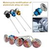 Motorcycle CNC Aluminum Alloy Oil Tank Temperature Gauge Dipstick Accessories