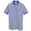 Polo by Ralph Lauren Border Short Sleeve Polo Shirt M Blue Men's Used
