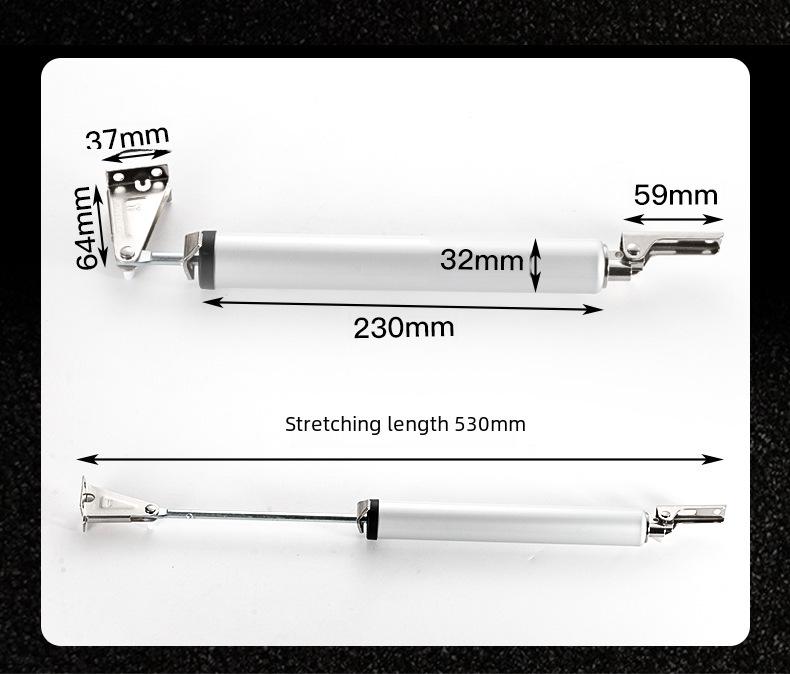 Automatic Silent Pneumatic Door Closer for Wooden Doors