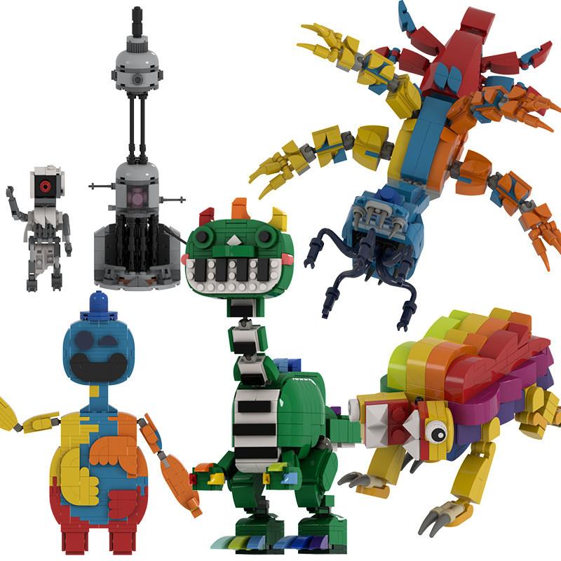 Chapter Poppy Playtime 4 Building Blocks Diy Plastic Assembly Toys Gift Kids