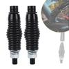 2Pcs RGB LED Whip Light Spring Base Protective Mounting Mount For Polaris RZR UTV ATV Car