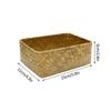 Decor Cosmetic Storage Container Woven Seagrass Storage Baskets Straw Rattan Basket Picnic Basket