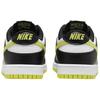 Nike Dunk Low Black Bright Cactus Men Sneakers White DV0833-110