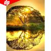 5D DIY Diamond Painting Full Round Tree Diamond Embroidery Cross Stitch Picture Rhinestones Scenic