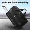 Oxford Cloth Pull Rod Travel Bag Unisex Outbound Travel Boarding Business Bag Large Capacity Foldable Multifunctional Storage Bag