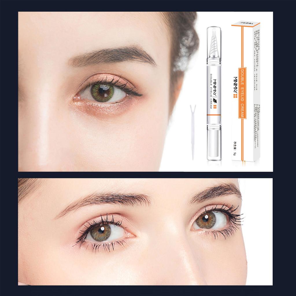 Паста длительного действия для формирования двойного века, водостойкий клей-карандаш для двойного века, карандаш для двойного века с 3-секундной складкой, натуральный карандаш для двойного сгиба века