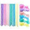 3 Roll Crepe Paper Cuttable Crepe Paper Streamers Backdrop Decor for Wedding