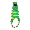 Interactive Squeaky Rope Dog Toy Plush Chew Toy with Sound Dental