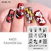 kads Fashion 046 Nail Stamping Plates Playing Card Magic Hat Templates Manicure for Stamping Plate Nail Art Stamp Nails Tools