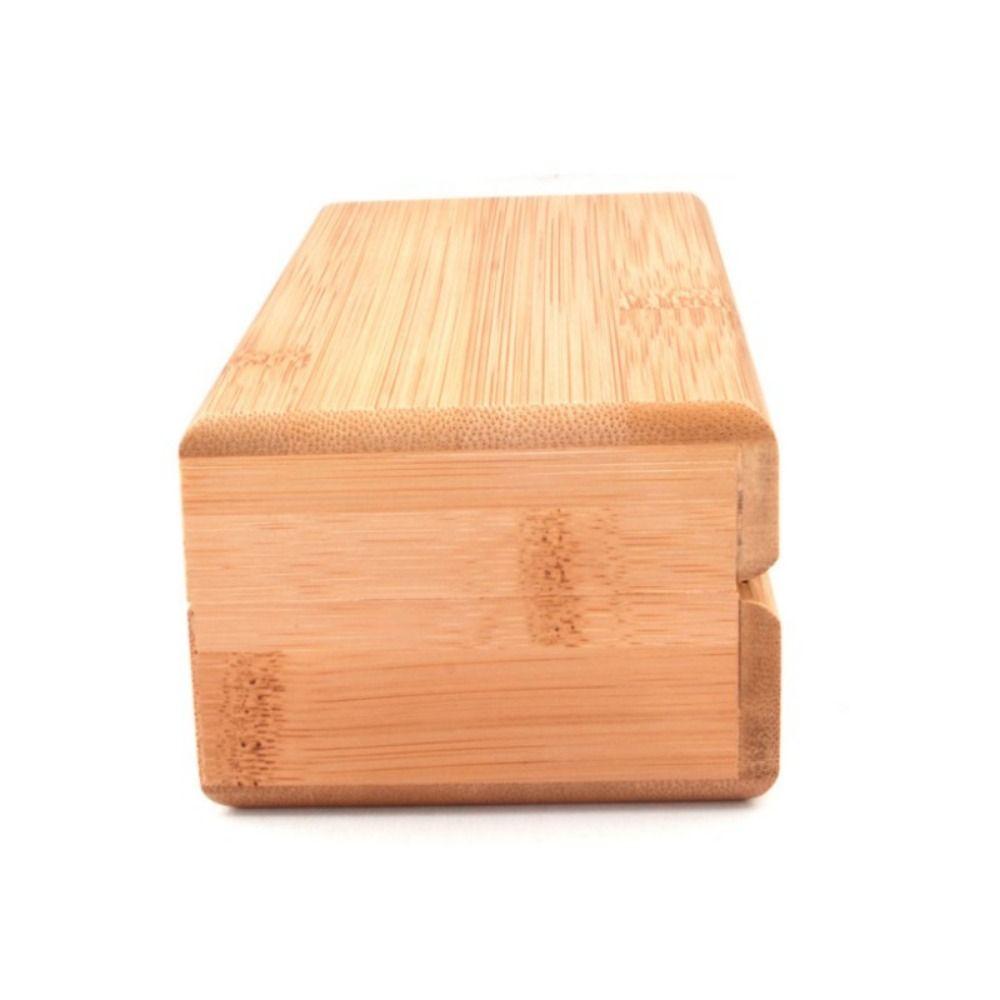 Portable Eyewear Square Handmade Sunglass Case Glasses Case Eyeglass Box Spectacle