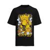 Naruto Pikachu Sasuke Pokemon Parodie Damen Oversize Shirt Baumwolle