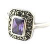 Amethyst 'Sissi' Silver Ring