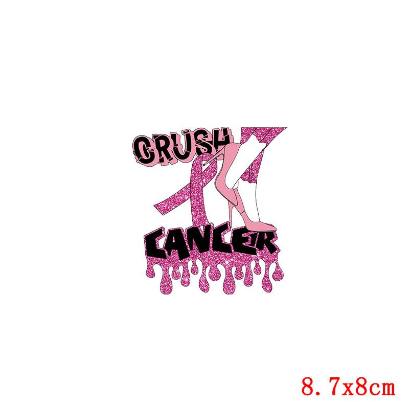 Fashion Patch Letters Thermo Patches On Clothes Flower Heart Thermal Applique For T-Shirt Sticker Iron On Transfer For Clothing