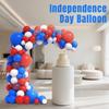 Independence Day Ornament Tricolor Aerosphere Garland Arch Kit, Different Sizes For Independence Day Patriotic Anniversary
