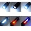 High Power LED Flashlight Aluminum Alloy+ABS Material Built-in Battery Powered USB Rechargeable Flashlights Zoom Torch Emergency