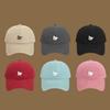 Korean Puppy Embroidery Cap Cotton Snapback Hat Trend Men Women Baseball Cap  Outdoor