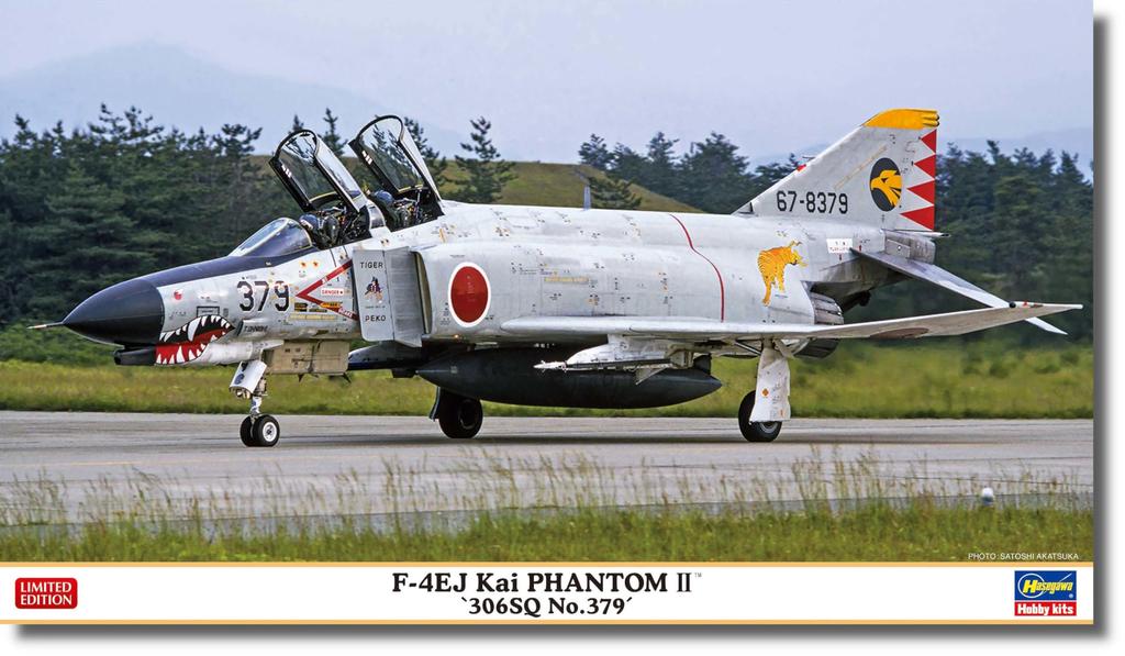 Hasegawa Air Force Kai Super Phantom 306SQ 379 Plastic Model 02453 1/72 Self-Defense F-4EJ