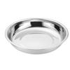 Metal Dinner Plates 304 Stainless Steel Round Camping Plates Thickened Soup Plate Tableware Tool S